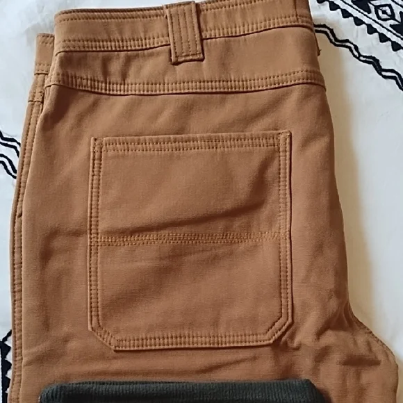 Coleman Fleece-Lined Pants, Color:Toffee, Sz. W36 x L30 - Picture 4 of 5